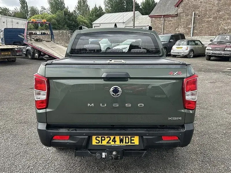 Used KGM Musso 202 HP (148 kW) 2024 Green Pickup
