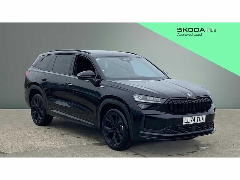 Used Skoda Kodiaq SportLine 150 HP (110 kW) 2024 Black magic pearl effect SUV
