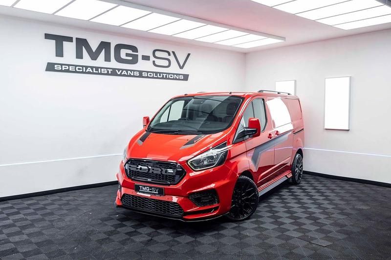 Red Used 2020 Ford Transit Custom Limited Van | £24,995 - Image 1/4