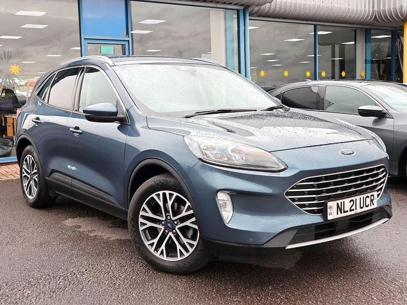 Blue Used 2021 Ford Kuga Titanium SUV | £16,789 (Good price) - Image 1/4