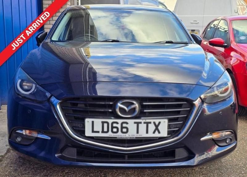 Used Mazda 3 Inclusive 2016 Blue Hatchback