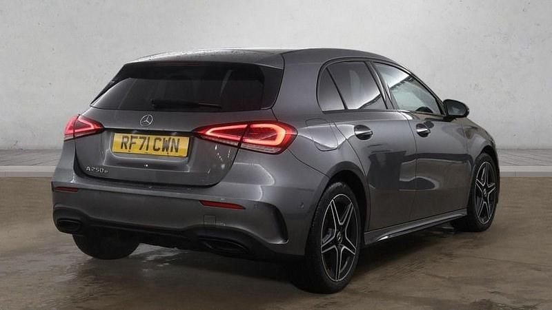 Used Mercedes A250 AMG Line Premium 218 HP (160 kW) 2022 Grey Hatchback