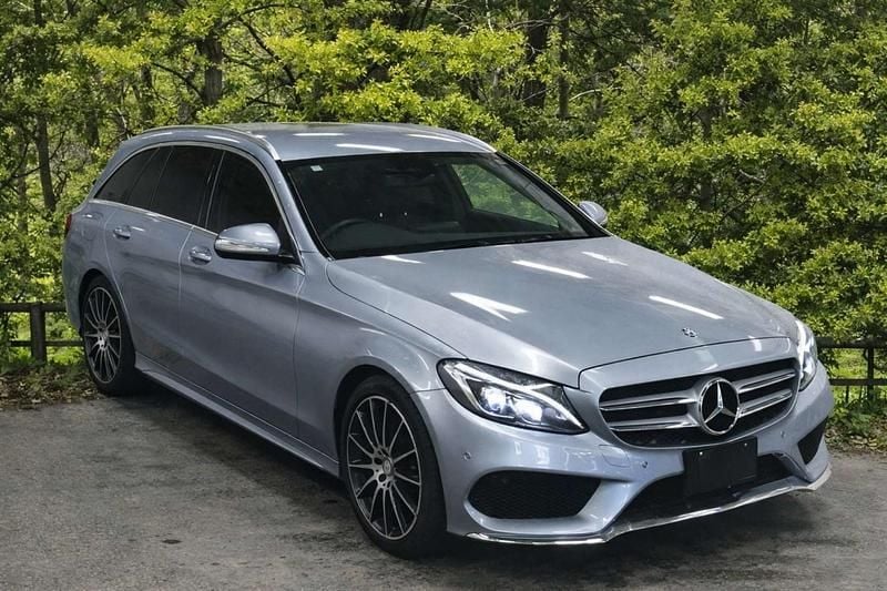 Used Mercedes C250 2015 Silver Estate