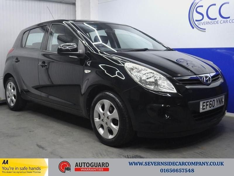 Black Used 2011 Hyundai i20 Comfort Hatchback | £1,995 (Fair price) - Image 1/3