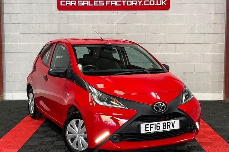 Red Used 2016 Toyota Aygo Hatchback | £3,995 (Good price) - Image 1/1