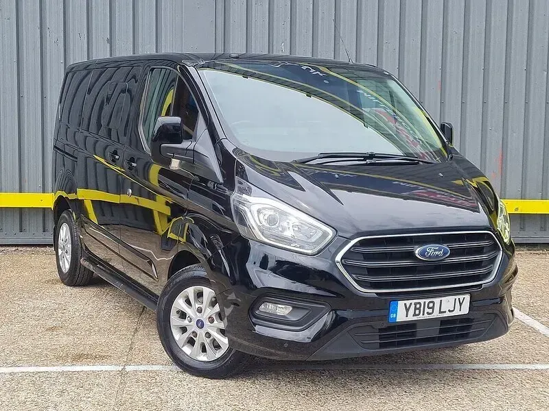 Used Ford Tourneo Custom 2019 Black Van