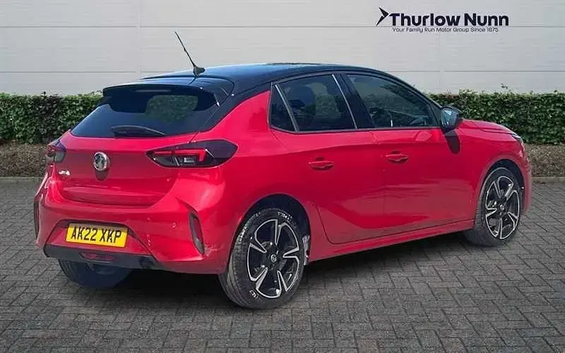 Used Vauxhall Corsa Edition 101 HP (74 kW) 2022 Red Hatchback