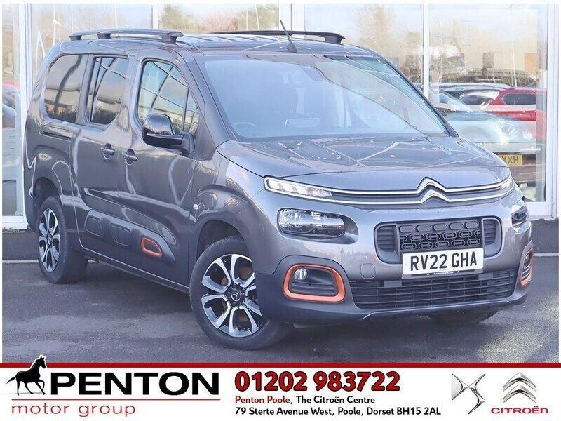 Grey Used 2022 Citroën Berlingo XTR MPV | £26,290 (Expensive) - Image 1/4