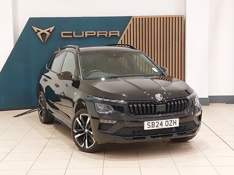 Black Used 2024 Skoda Kamiq Monte Carlo SUV | £22,998 (Expensive) - Image 1/4