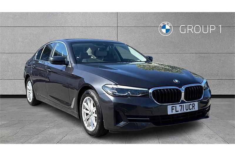 Used BMW 520 Sport Line 190 HP (139 kW) 2021 Grey Sedan