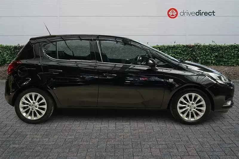 Used Vauxhall Corsa 90 HP (66 kW) 2019 Black Hatchback