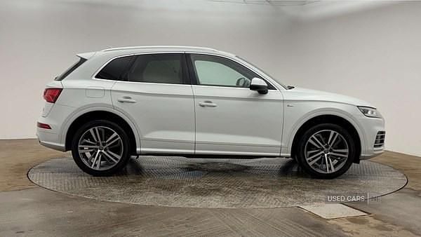 Used Audi Q5 S-Line 190 HP (139 kW) 2018 White SUV