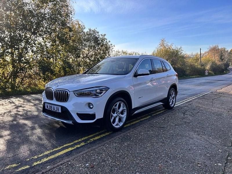 White Used 2018 BMW X1 xLine SUV | £12,995 (Fair price) - Image 1/4