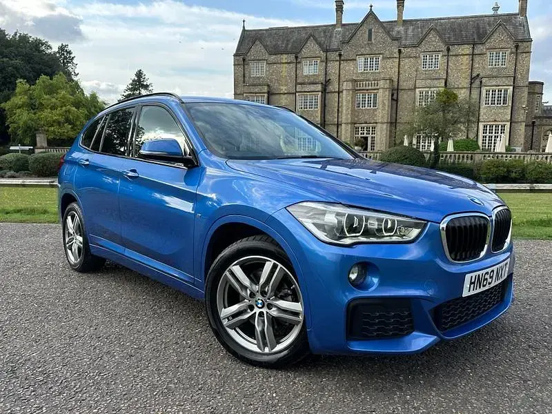 Used BMW X1 M Sport 150 HP (110 kW) 2019 Estoril blue SUV