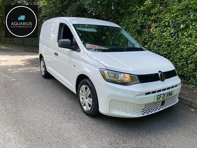 Used VW Caddy S 102 HP (75 kW) 2021 White MPV