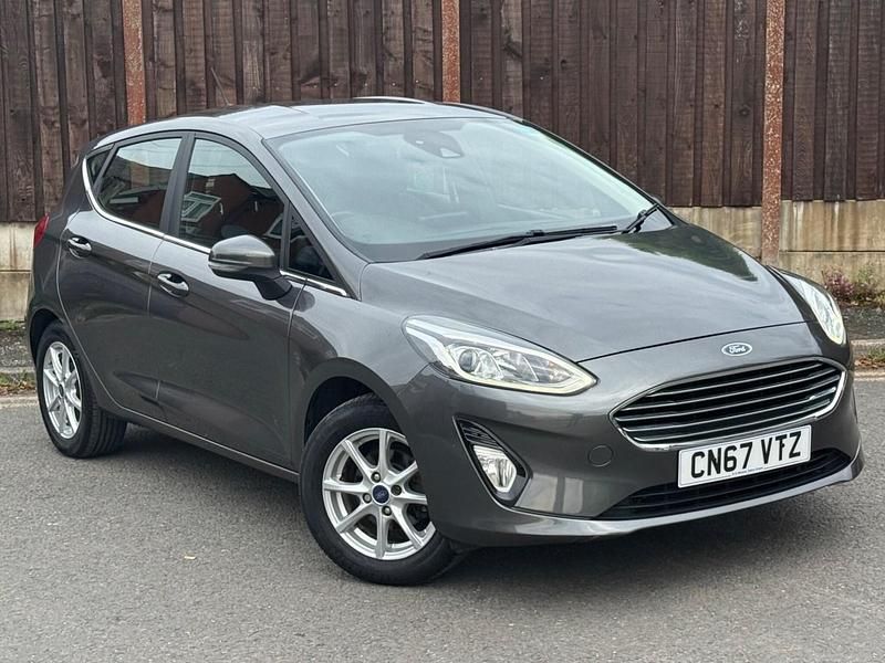 Grey Used 2017 Ford Fiesta Zetec Hatchback | £4,695 (Expensive) - Image 1/4