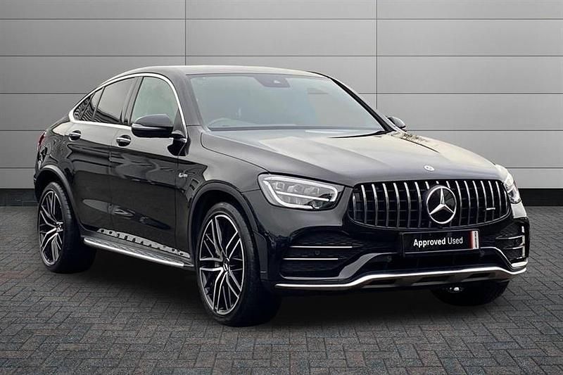 Black Used 2022 Mercedes GLC43 AMG Premium Plus Coupe | £43,195 (Good price) - Image 1/4