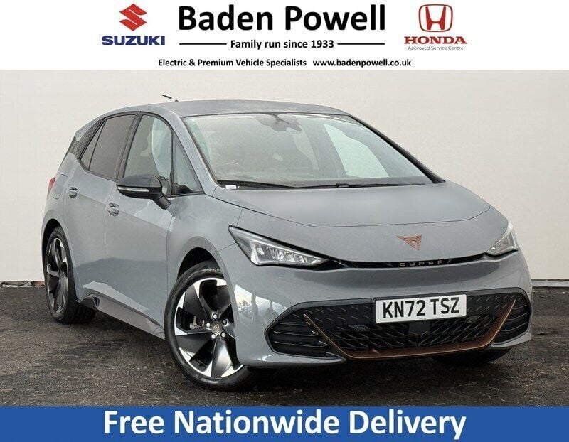 Grey Used 2022 Cupra Born e-Boost Hatchback | £22,695 (Fair price) - Image 1/4