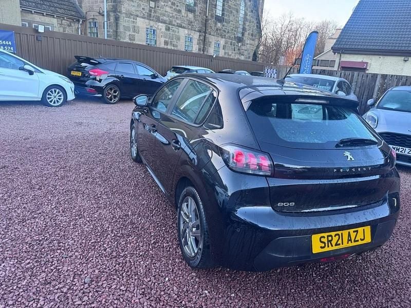 Used Peugeot 208 Active Premium 2021 Black Hatchback