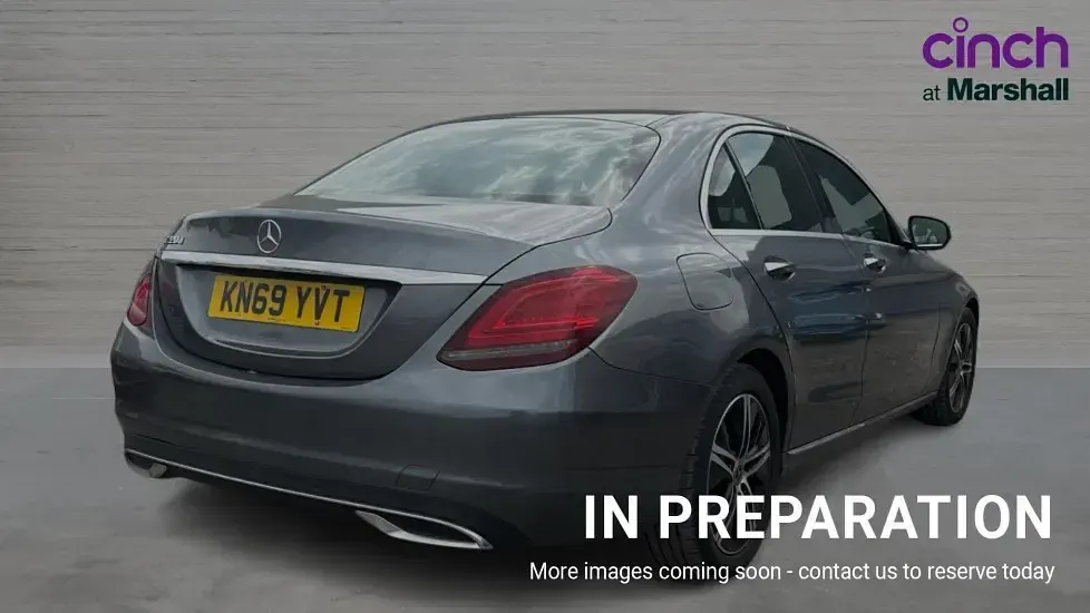 Used Mercedes C220 Premium Plus 194 HP (142 kW) 2019 Grey Sedan