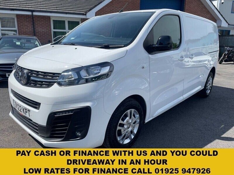 White Used 2022 Vauxhall Vivaro Sportive Van | £10,595 (Good price) - Image 1/2