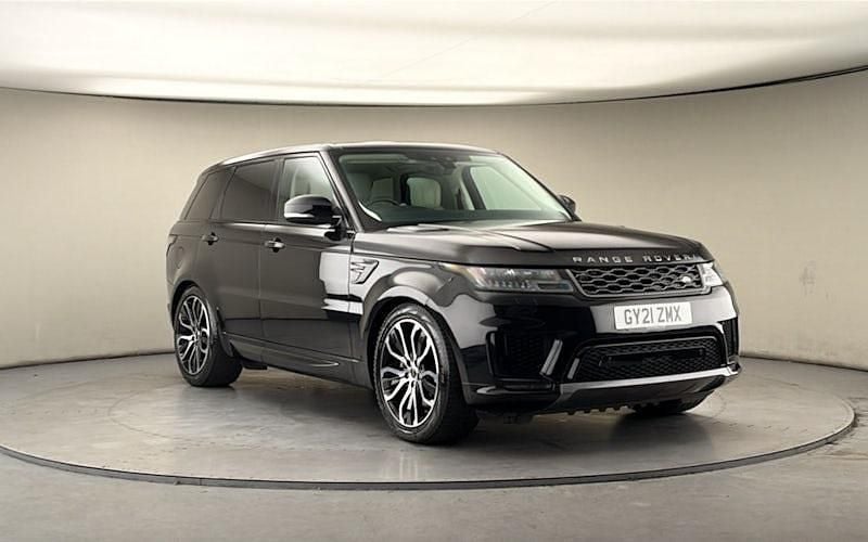 Used Land Rover Range Rover Sport HSE 404 HP (297 kW) 2021 Santorini black SUV