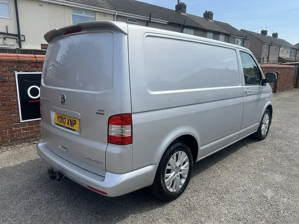 Used VW T5 Sportline 174 HP (127 kW) 2010 Silver Van
