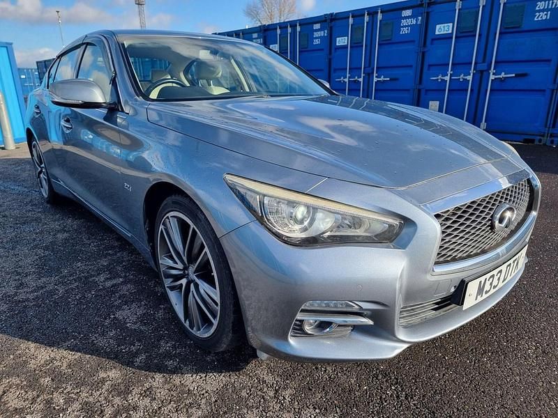 Used Infiniti Q50 Premium 170 HP (125 kW) 2014 Blue Sedan