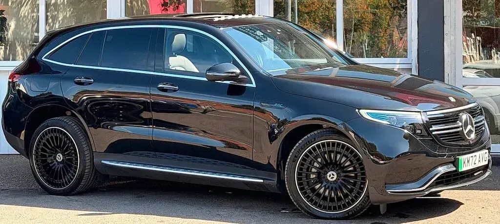 Used Mercedes EQC400 AMG Line Premium Plus 300 kW (408 HP) 2022 Black SUV