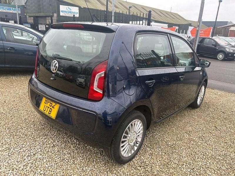 Used VW up! 65 HP (47 kW) 2012 Blue Hatchback