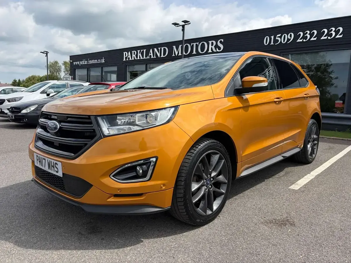 Used Ford Edge Sport 210 HP (154 kW) 2017 Orange SUV