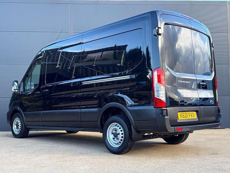 Used Ford Transit S 130 HP (95 kW) 2021 Black Van