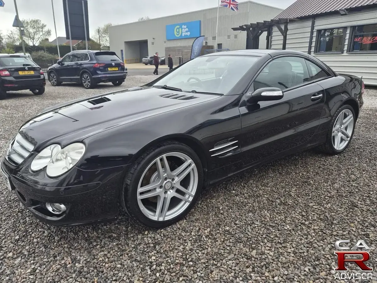 Used Mercedes SL350 272 HP (200 kW) 2007 Black Cabriolet