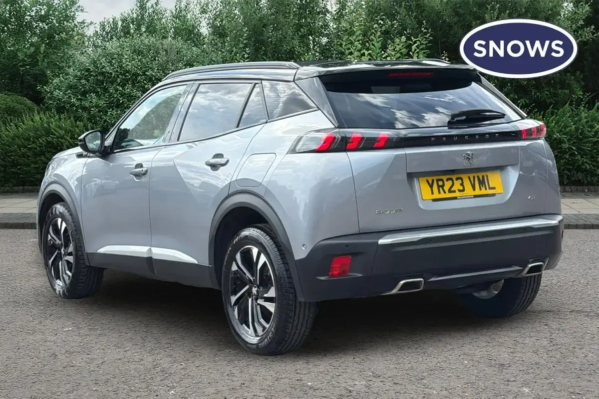 Used Peugeot 2008 GT 131 HP (96 kW) 2023 Cumulus grey SUV