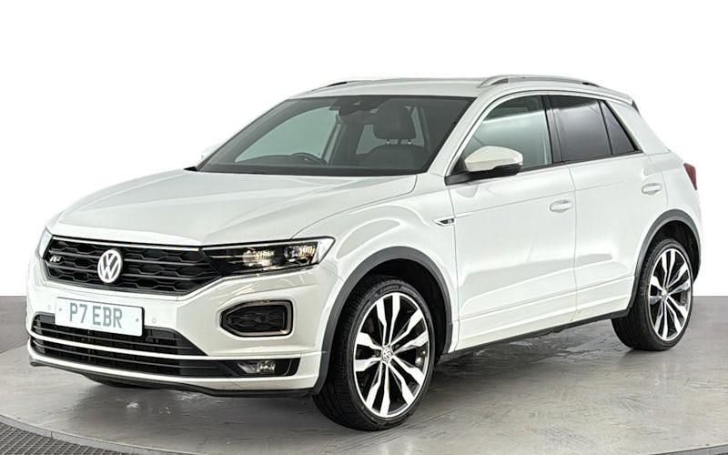White Used 2018 VW T-Roc R-line SUV | £14,140 (Fair price) - Image 1/4