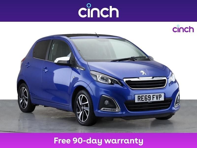 Blue Used 2019 Peugeot 108 Allure Hatchback | £6,649 (Fair price) - Image 1/3