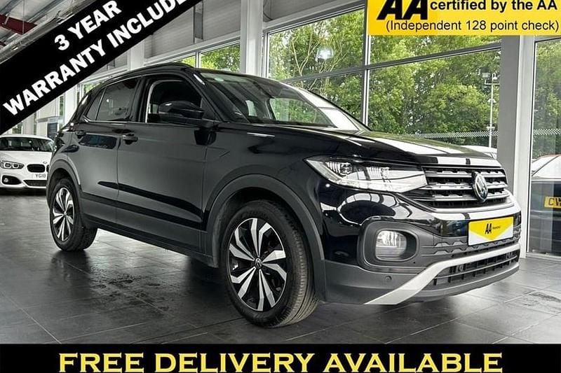 Black Used 2022 VW T-Cross Black Edition SUV | £14,995 (Fair price) - Image 1/1