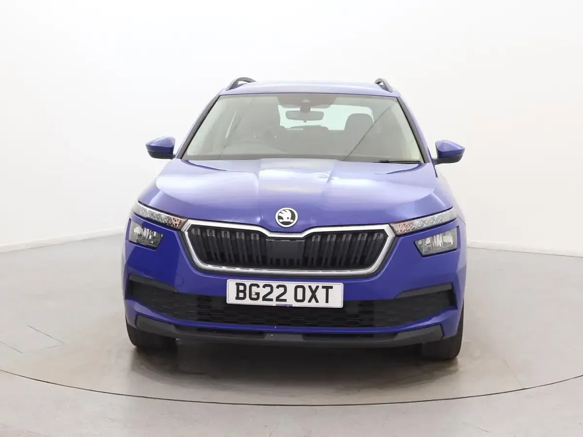 Used Skoda Kamiq 95 HP (69 kW) 2022 Blue SUV