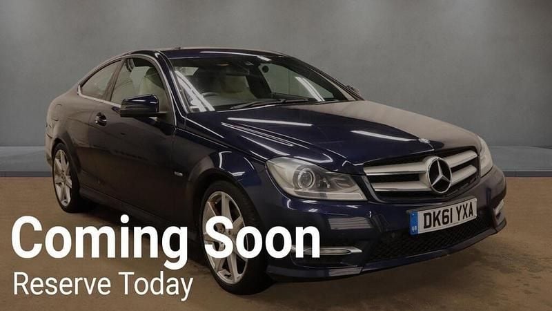 Used Mercedes C180 Sport Edition 156 HP (114 kW) 2011 Blue Coupe