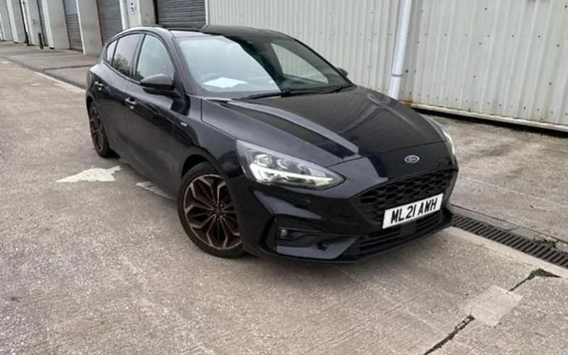 Used Ford Focus ST-Line X 125 HP (91 kW) 2021 Black Hatchback