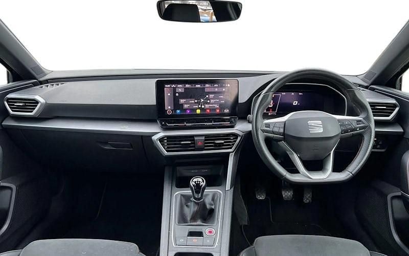 Used Seat Leon FR Sport 150 HP (110 kW) 2023 Blue Hatchback