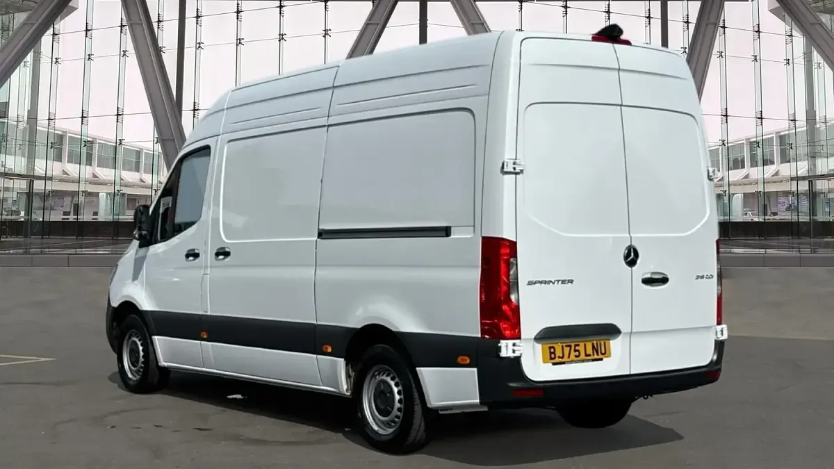 Used Mercedes Sprinter 150 HP (110 kW) 2025 White Van