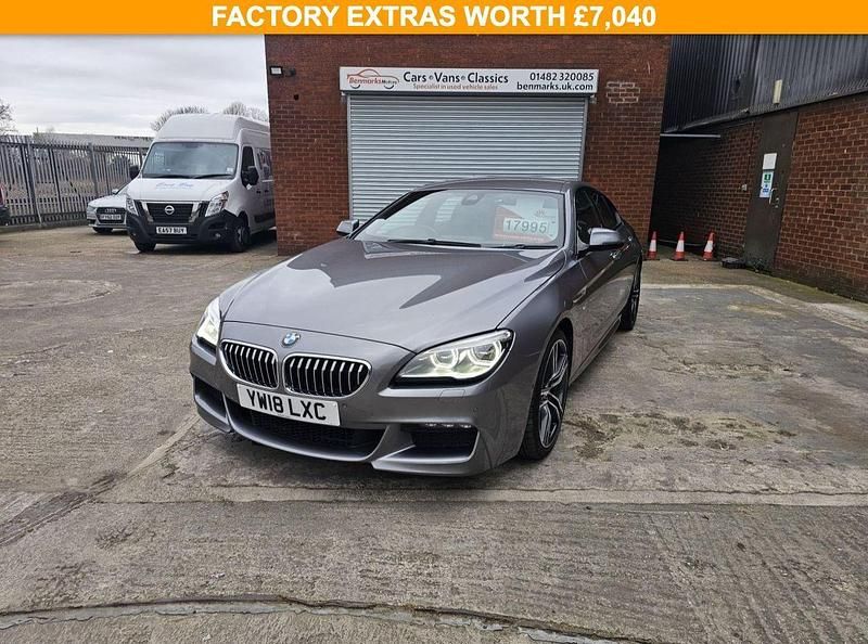 Grey Used 2018 BMW 640 M Sport Coupe | £17,495 (Fair price) - Image 1/4