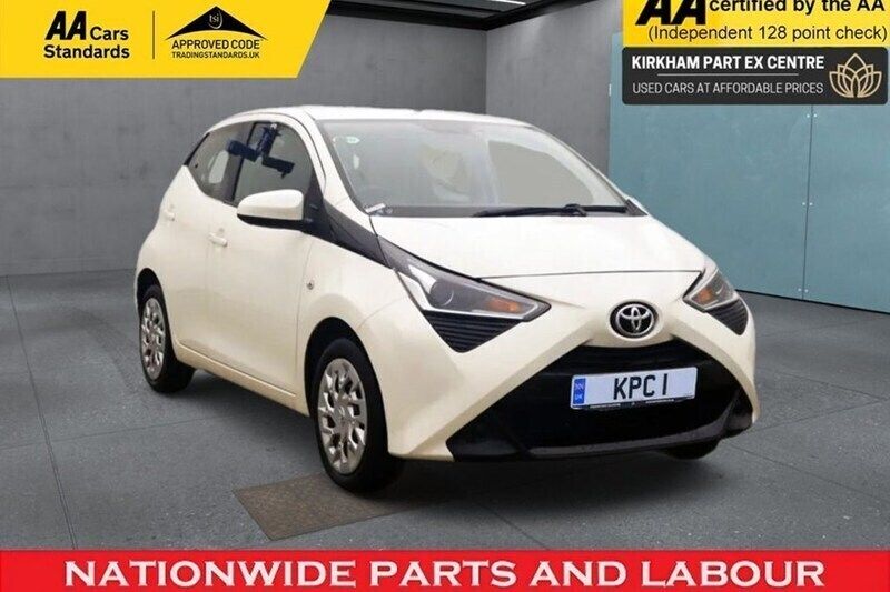White Used 2019 Toyota Aygo X-play Hatchback | £7,495 (Fair price) - Image 1/1