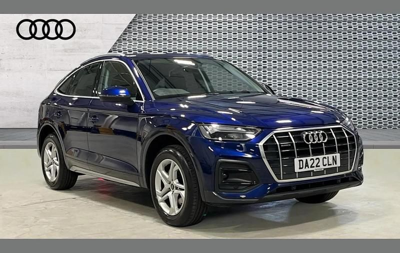 Used Audi Q5 Sport 265 HP (194 kW) 2022 Blue SUV