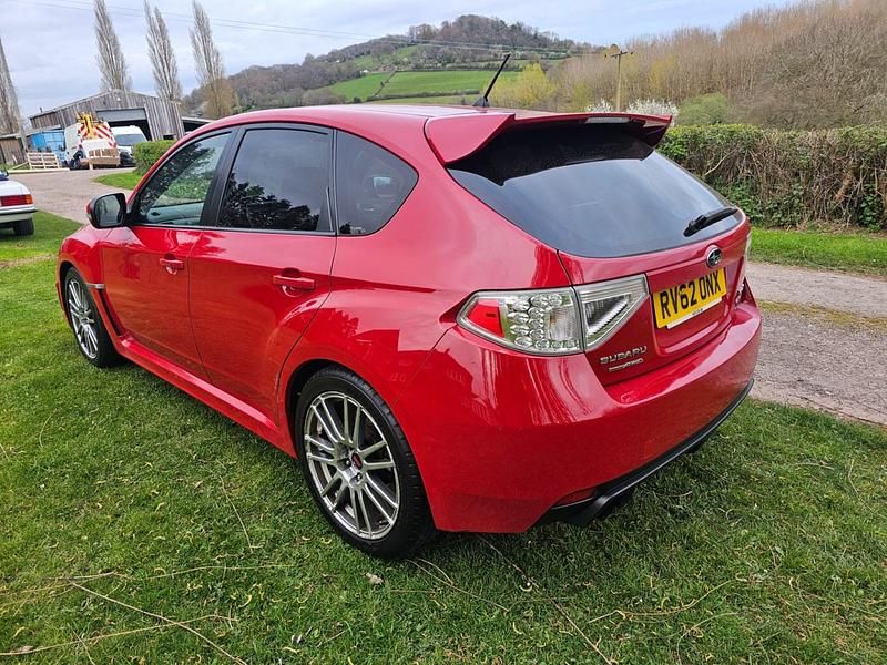 Used Subaru WRX STI 2012 Red Hatchback