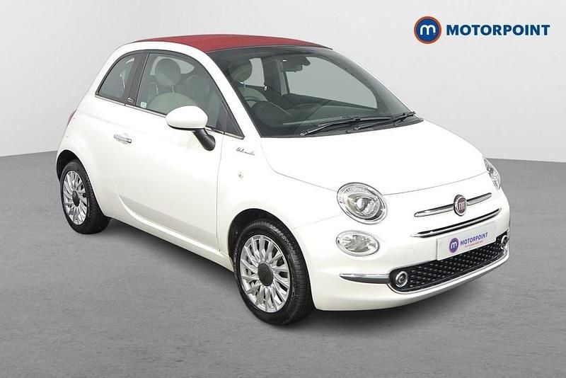 White Used 2022 Fiat 500 Dolcevita Cabriolet | £11,699 (A bit pricey) - Image 1/4