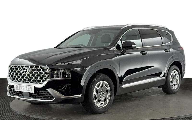 Black Used 2022 Hyundai Santa Fe Premium SUV | £29,420 (Fair price) - Image 1/4