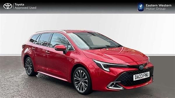 Red Used 2023 Toyota Corolla Design Estate | £23,499 - Image 1/4