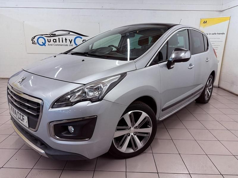 Silver Used 2014 Peugeot 3008 Allure Hatchback | £4,695 (Fair price) - Image 1/4